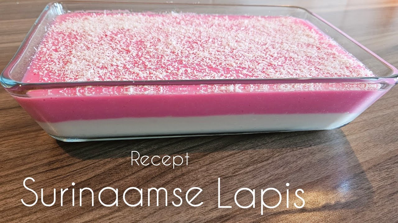 Surinaamse Lapis maken lekker makkelijk en snel (pudding)(desserts) recept