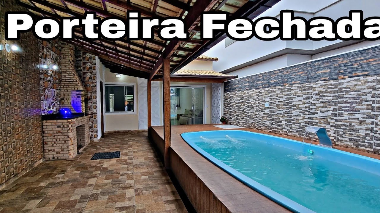 Casa pronta entrega, PORTEIRA FECHADA, lado praia.