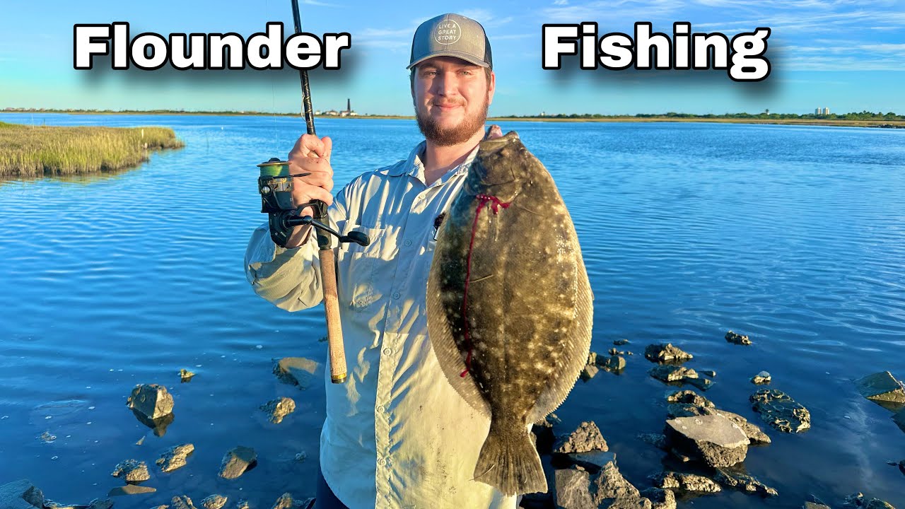 I CAUGHT then COOKED everyone’s FAVORITE FISH! (Flounder Fishing)