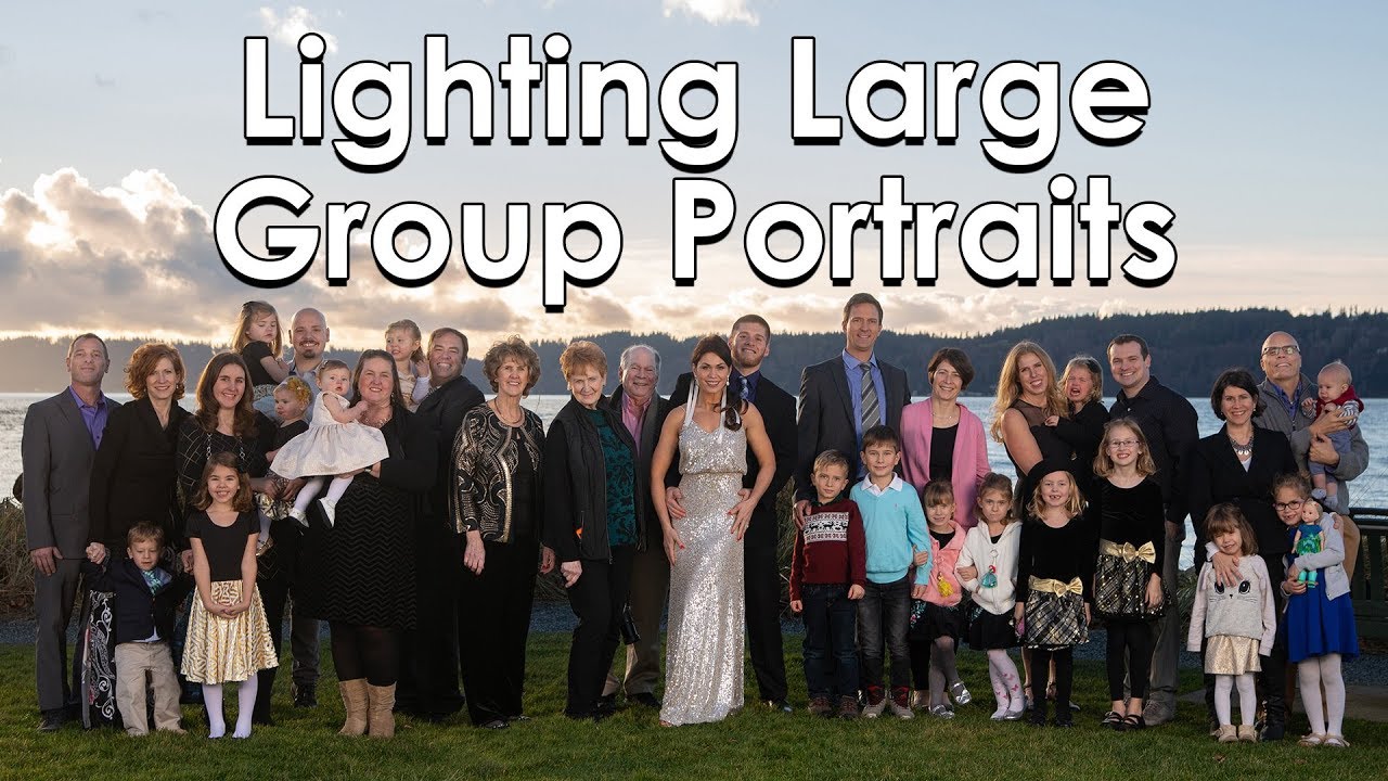 How to Light LARGE Group Portraits