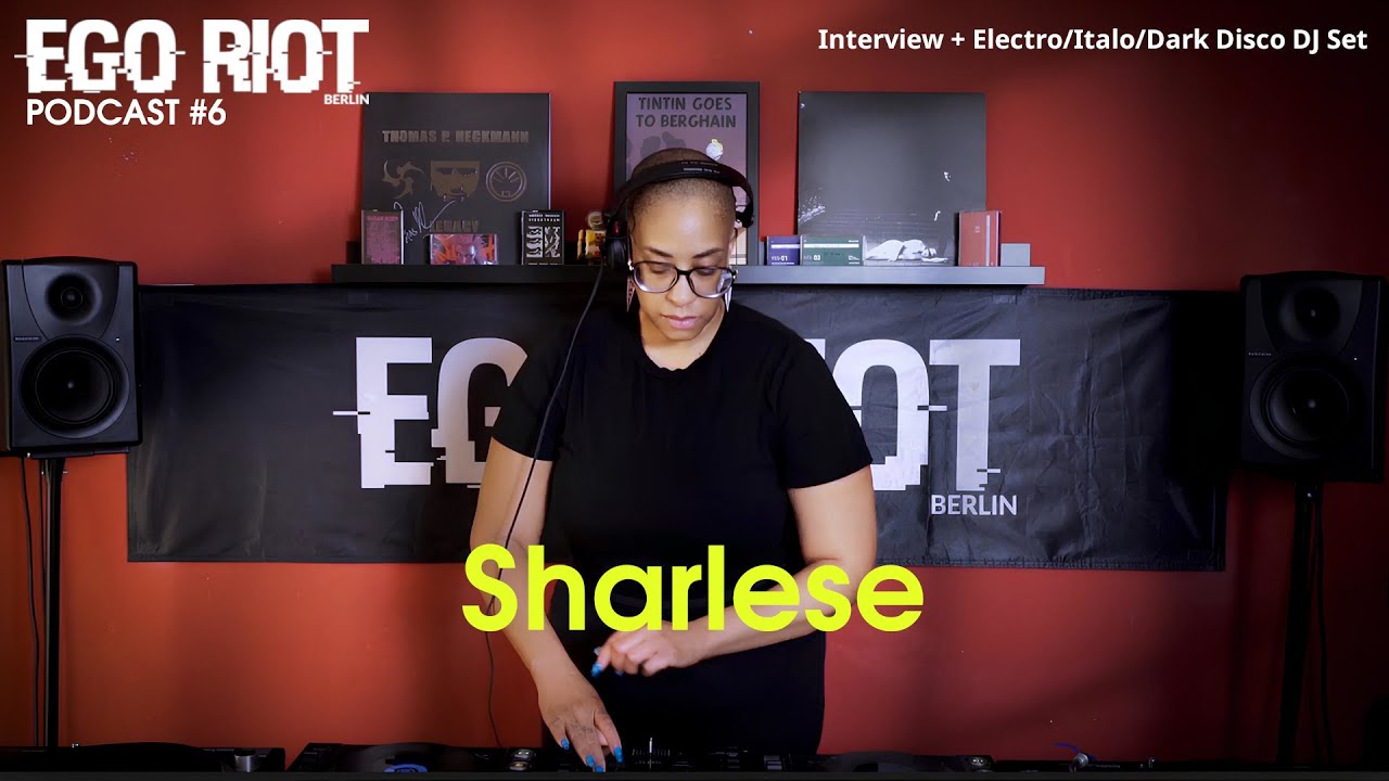 Bedroom Riot podcast #6 - Sharlese - Interview + DJ Set, Electro, Italo, Dark Disco, EBM