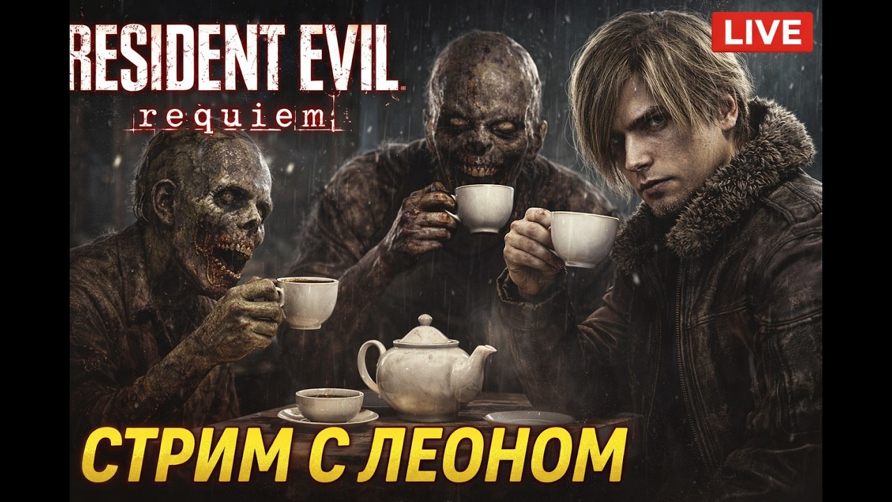 СТРИМ  RESIDENT EVIL REQUIEM 🔥 ПЕРВОЕ ПРОХОЖДЕНИЕ | ХОРРОР НОВОГО ПОКОЛЕНИЯ | СТРИМ