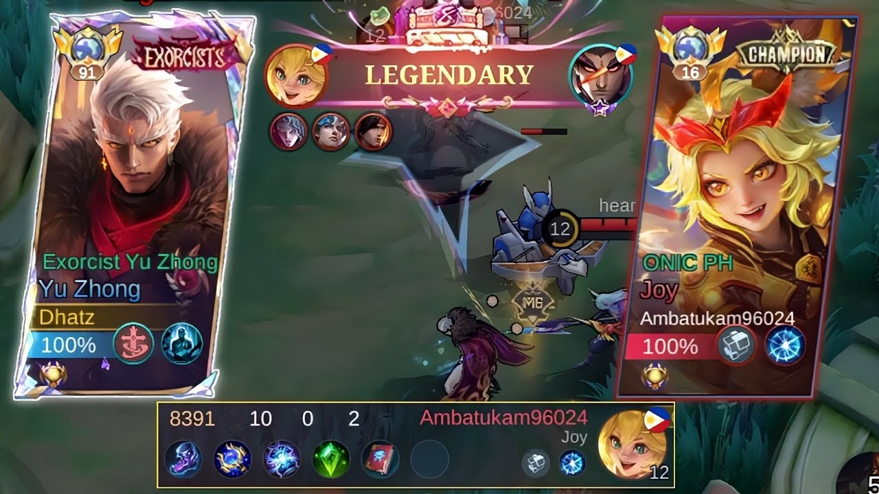 FINALLY A PRO JOY TOP GLOBAL OPPONENT! | YU ZHONG BEST BUILD 2025