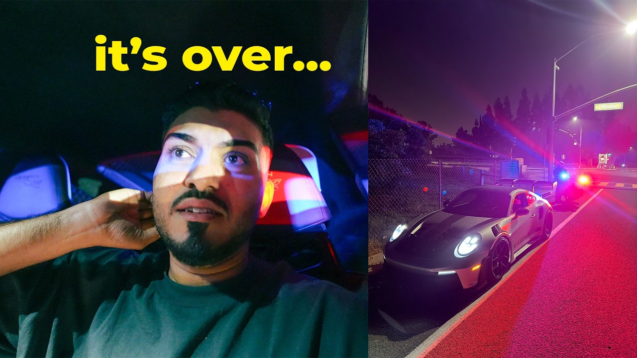 Меня остановила полиция за рулём моего GT3RS с прямоточным выхлопом!