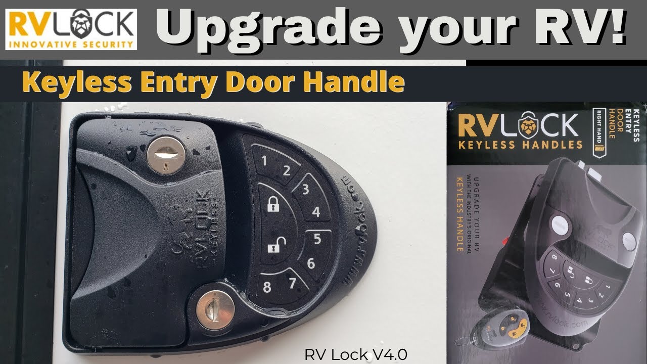 RV Lock v4.0 Install and Overview w/Remote