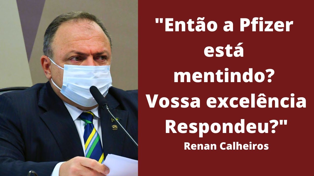 CORTES DA CPI - Pazuello critica cr&iacute;tica perguntas de senador #cpipandemia, #pazuello, #cpisenado.