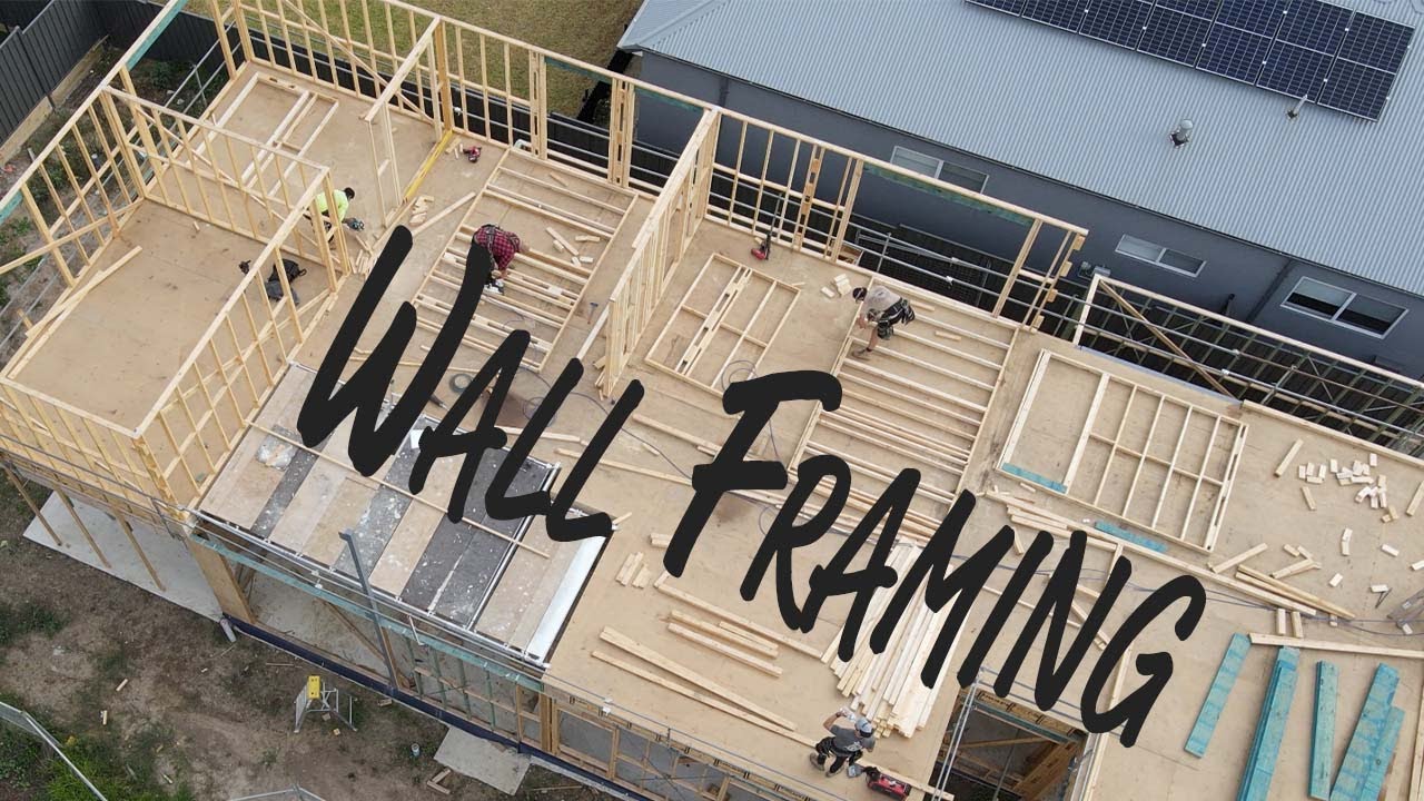An hour in the life, Framing Walls // Carpentry // Framing