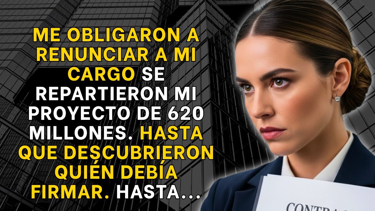 Me Forzaron A Dejar Mi Cargo… Pero Mi Firma Paralizó Sus 620 Millones.