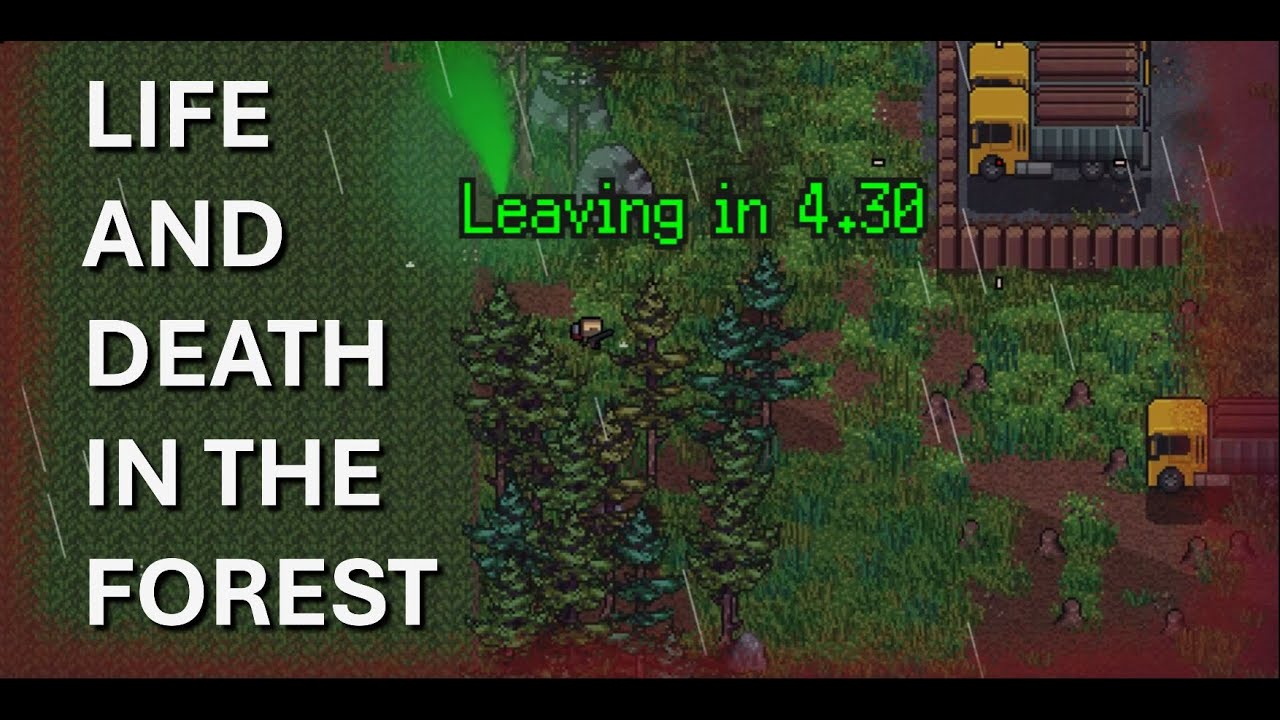 ZERO SIEVERT: LIFE//DEATH - Struggling to survive in the forest - Hunter difficulty.