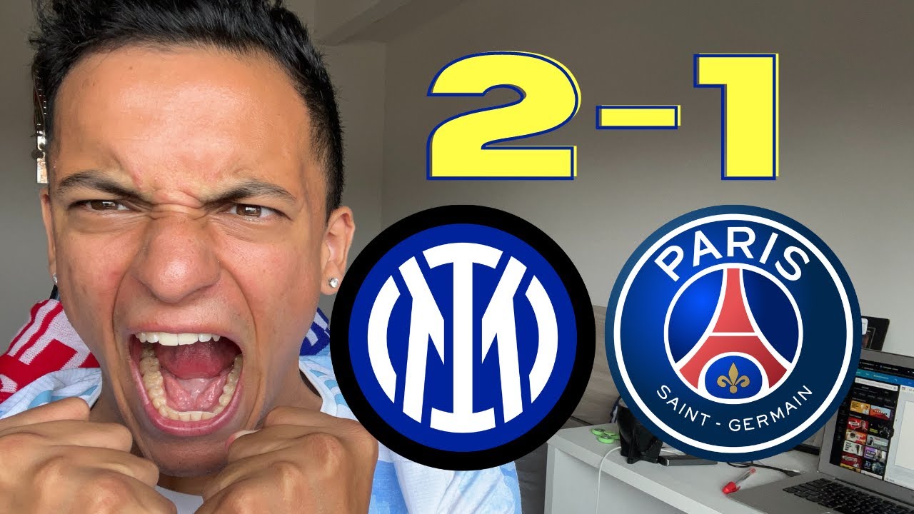 LIVE REACTION INTER 2-1 PSG E COMMENTO FINALE!! [REAZIONE ELITALO33]