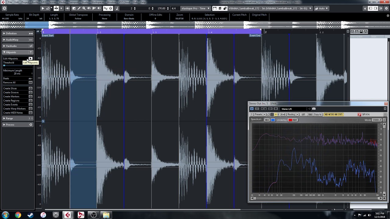 Using Groove Agent 5 / SE5 for D&B beat production in Cubase 10