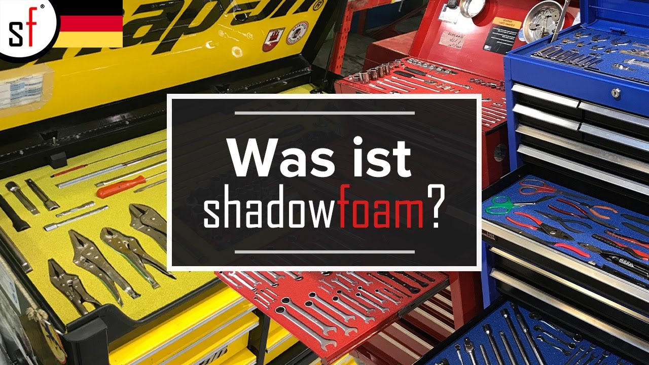Was ist Shadow Foam? | Werkzeugkasten Organizer | Werkzeug Schaum