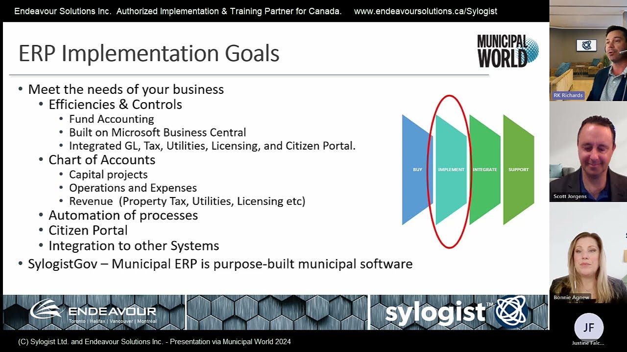 Recording - Municipal World - How to Choose a Canadian Municipal ERP with Endeavour & Sylogist