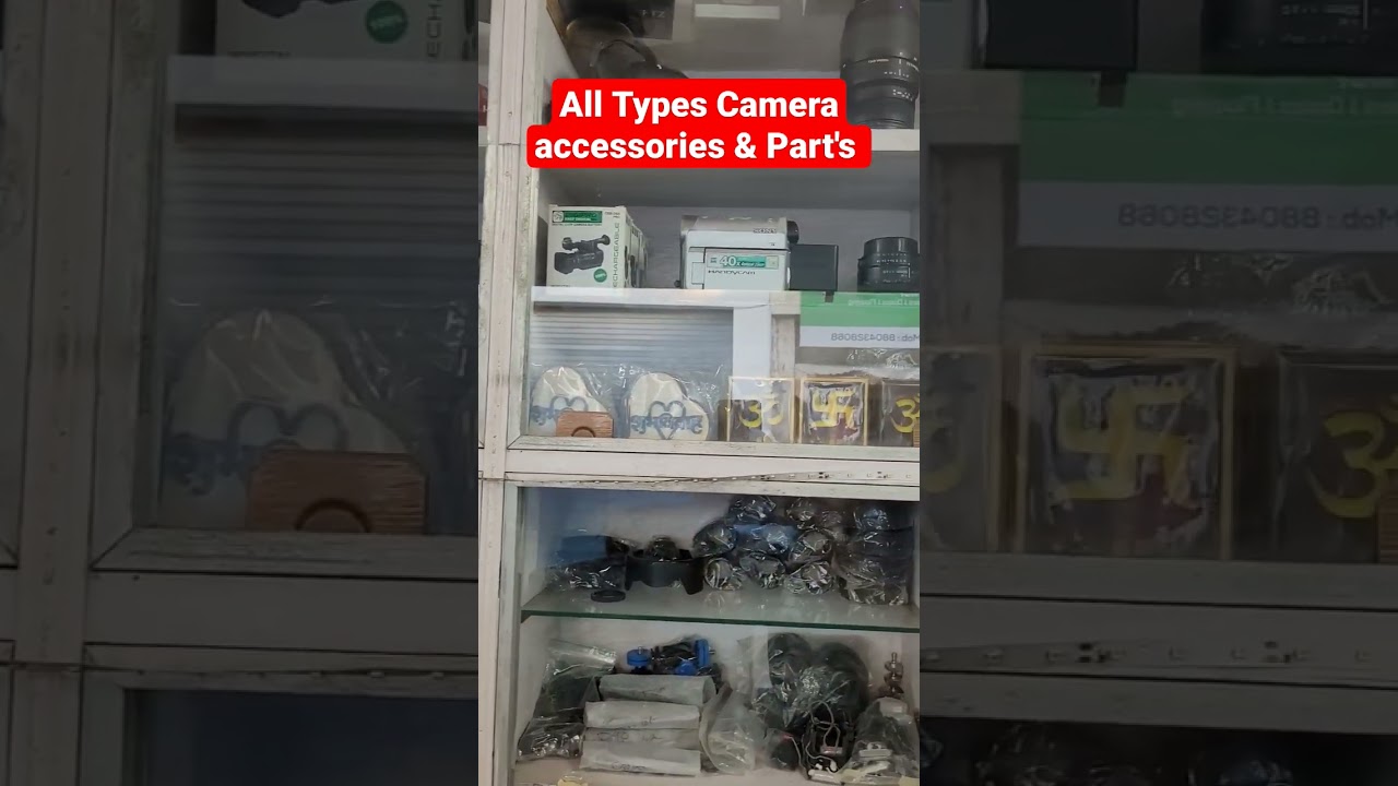 All types camera accessories & part's 