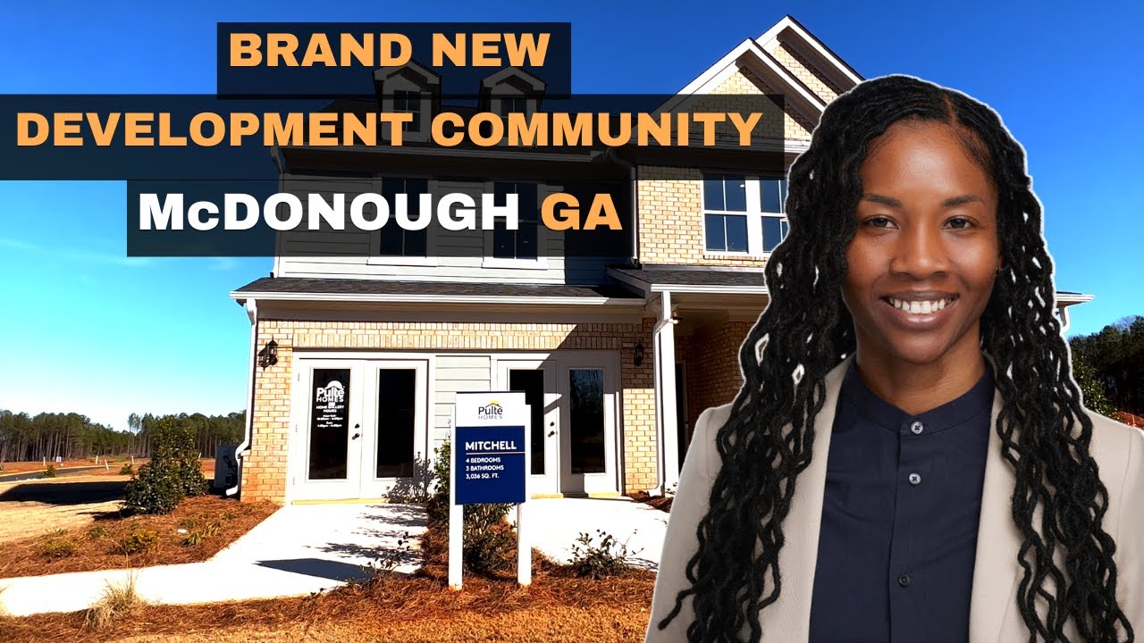 New Development Community in McDonough GA Homes for Sale - Starting at $364,990