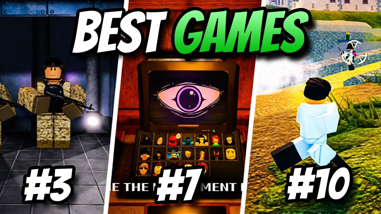 10 Roblox Games That Are ACTUALLY Worth Your Time