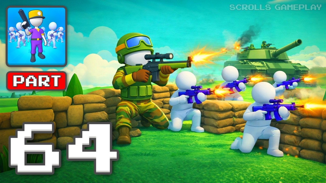 Army War Camp: Battle Game - Gameplay Walkthrough Part 64 - Camp Ready Fight (iOS, Android)