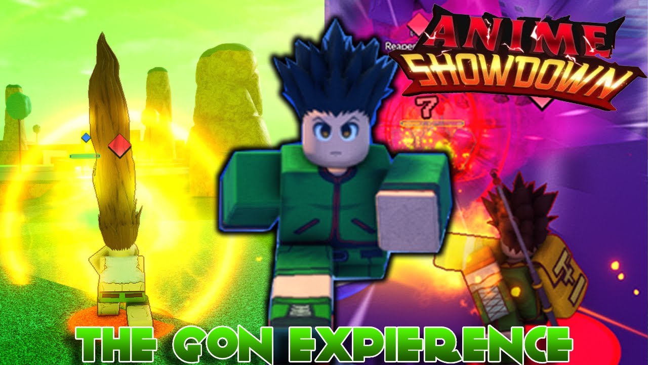 ANIME SHOWDOWN: THE GON EXPIERENCE | YOUNG GON AND ADULT GON GO STUPID!!!!!!