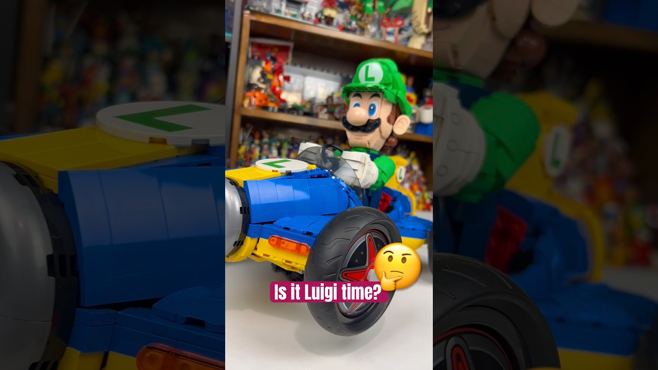 Вот мой честный отзыв о наборе LEGO &laquo;Луиджи и Мах 8&raquo; #rIfm #LEGO #72050 #luigi #gifted