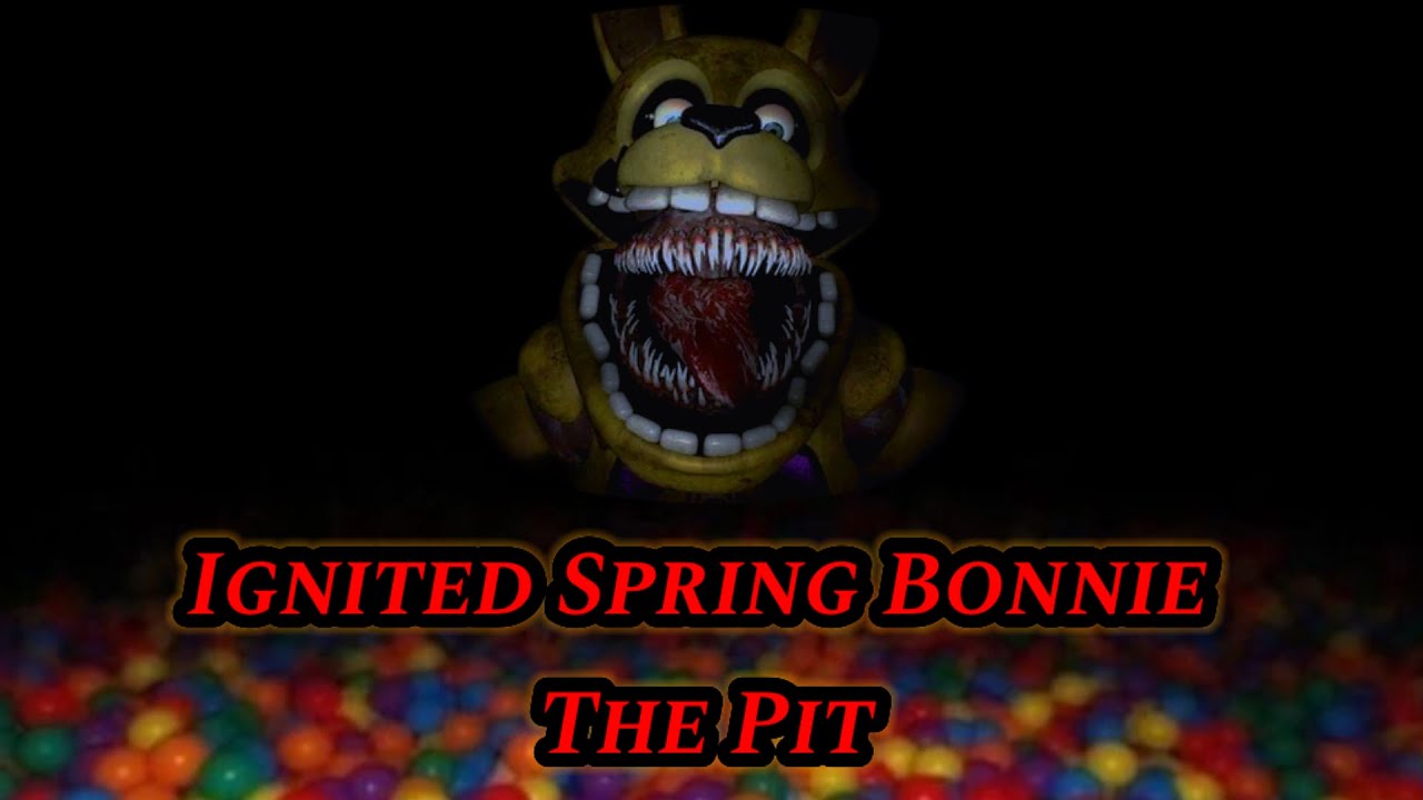 SPRING BONNIE IS CRAZY ON THE LOOSE | Ignited Spring Bonnie The Pit (Rec Room VR w/friends)