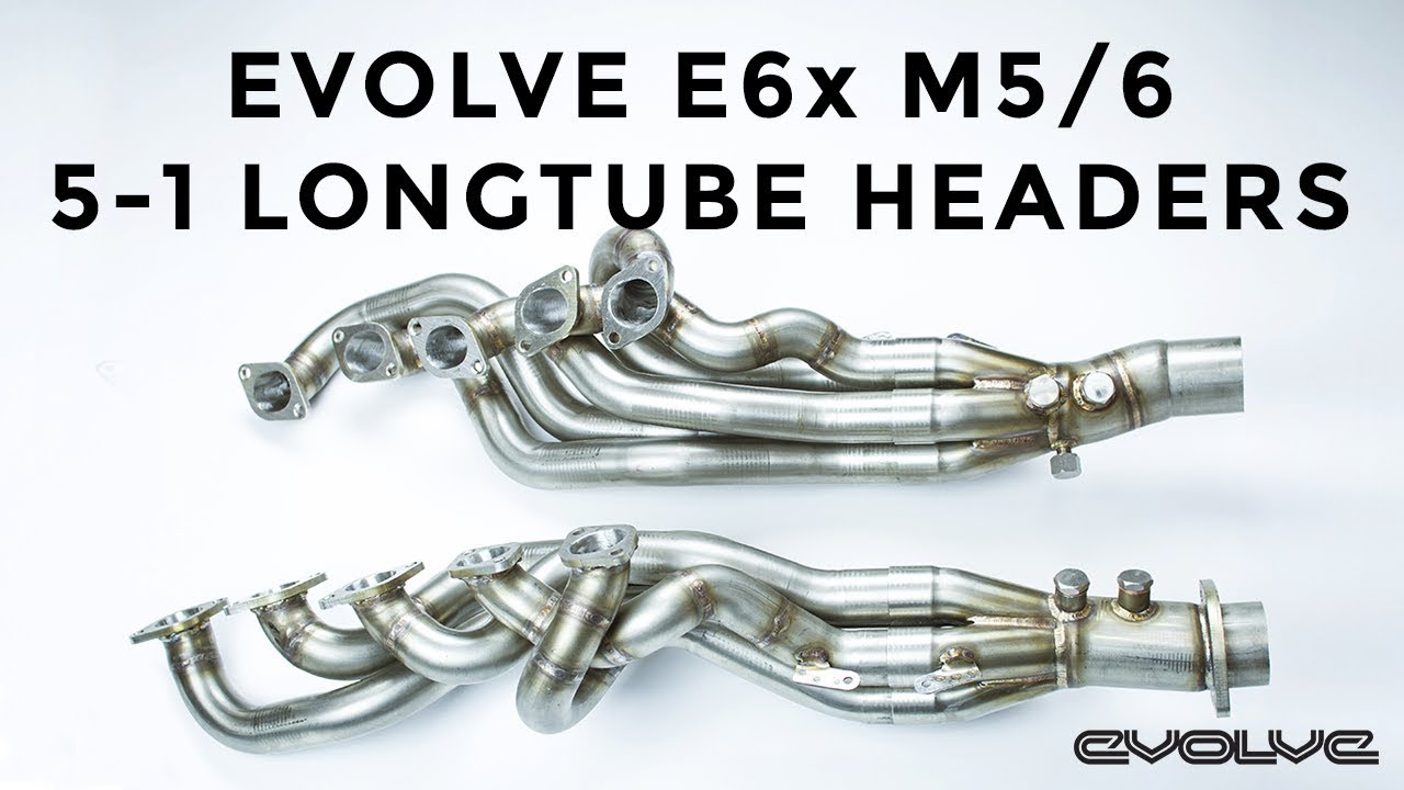 Evolve E60 M5 E63 M6 S85 Longtube Exhaust Headers Manifolds