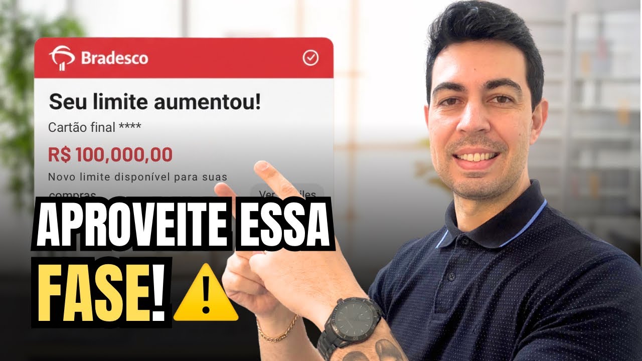 BRADESCO est&aacute; LIBERANDO GERAL! Entenda por que o banco est&aacute; aprovando mais cart&otilde;es e limites 💳🔥