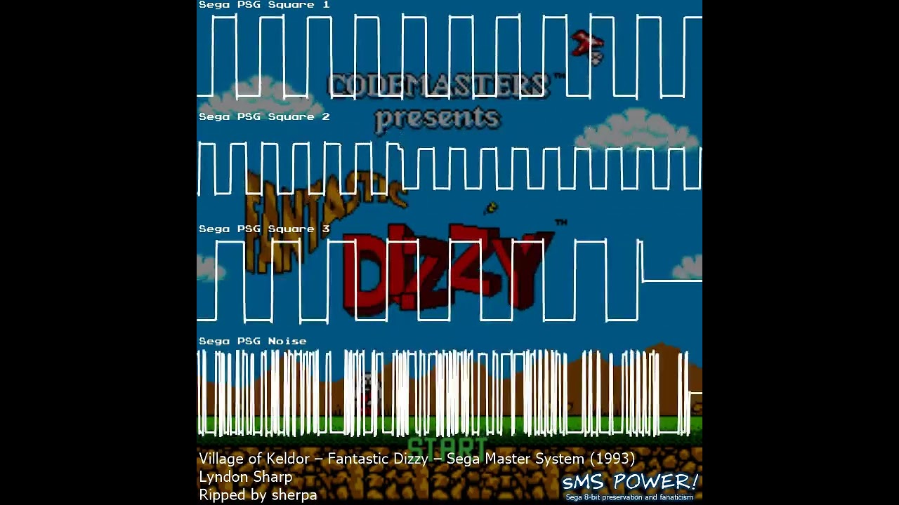 Fantastic Dizzy - Sega Master System - Lyndon Sharp