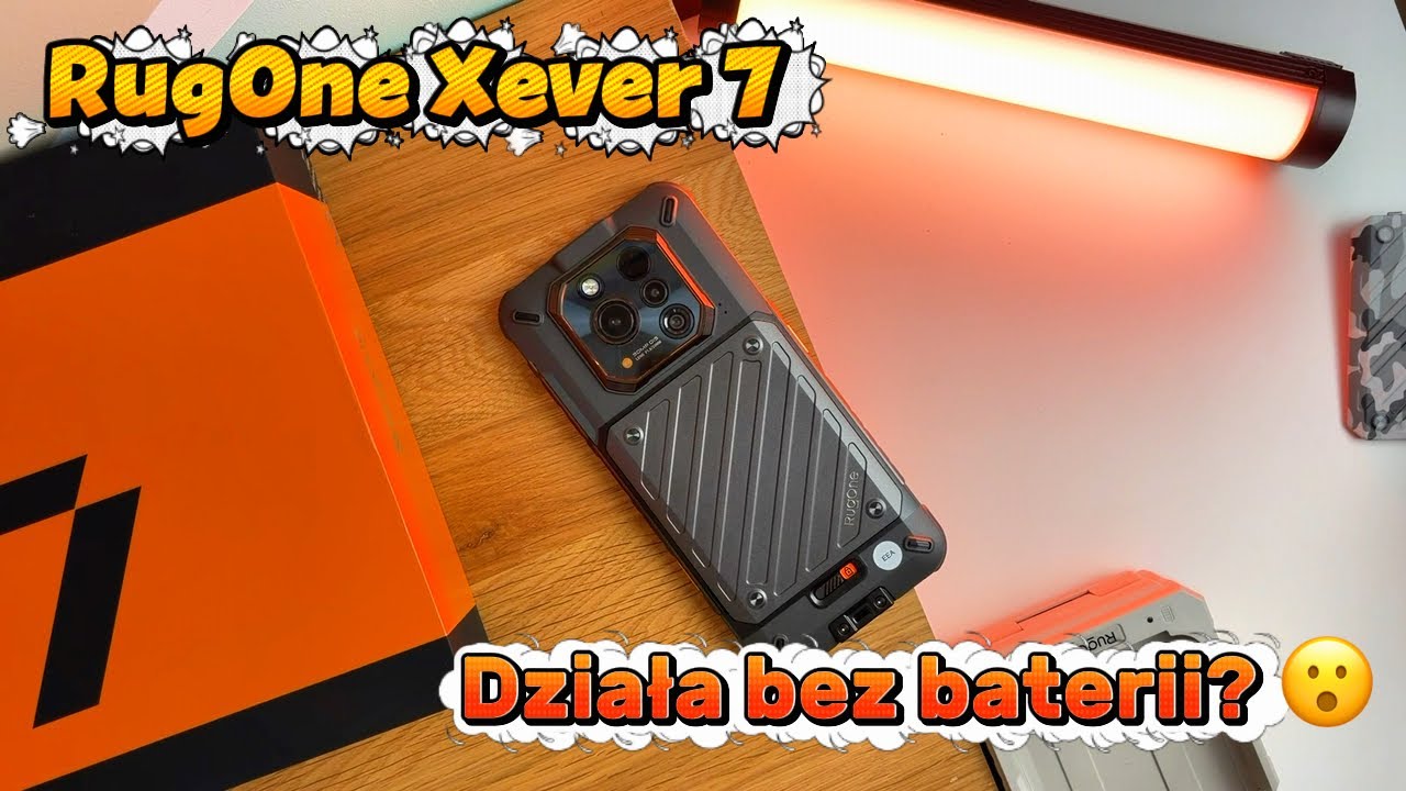 RugOne Xever 7 - wymienisz w nim baterie bez wyłączania telefonu 😮