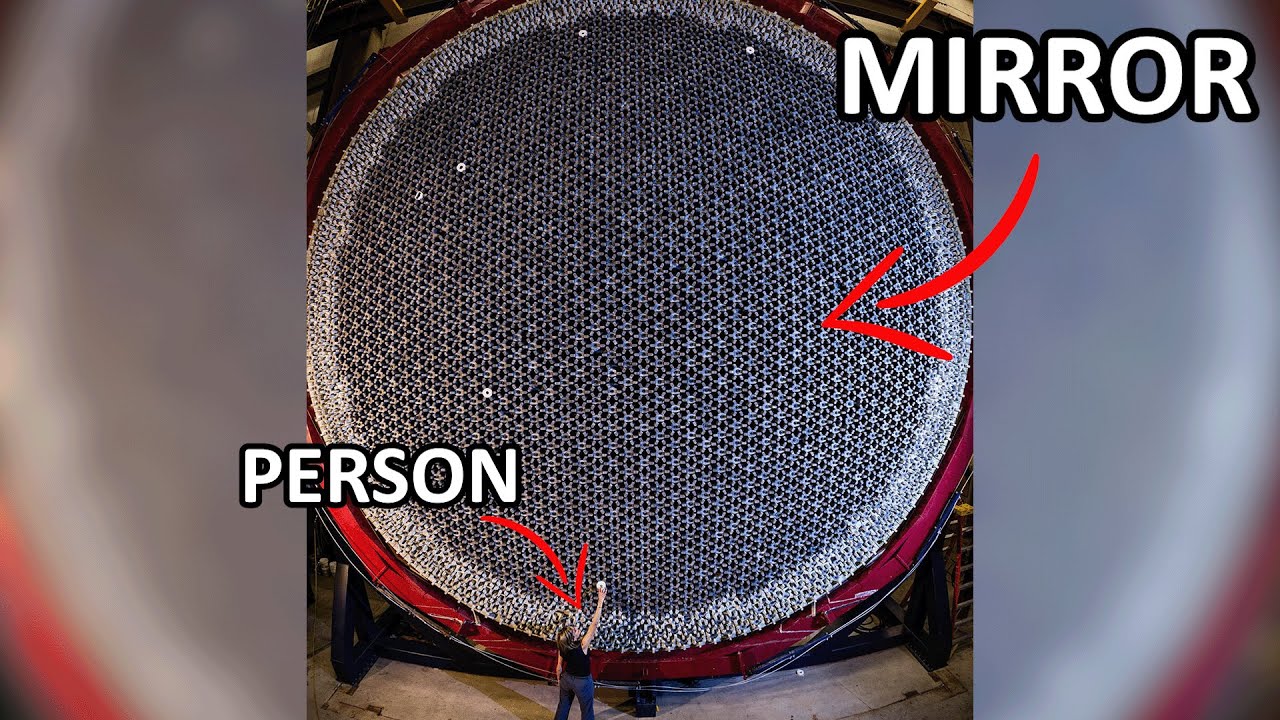GIANT Magellan Telescope is Made of 7 HUGE Mirrors & Won't Produce Diffraction Spikes