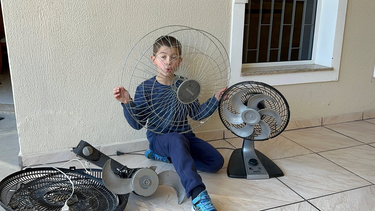 PAPAI COMPROU VENTILADORES QUEBRADOS