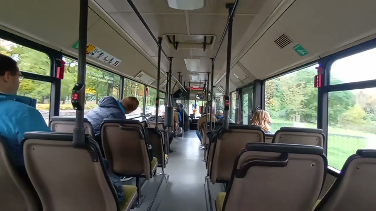 Mercedes-Benz O405 aus Dresden || Anfahrt + Beschleunigung + alte Original Ansagen (1995)