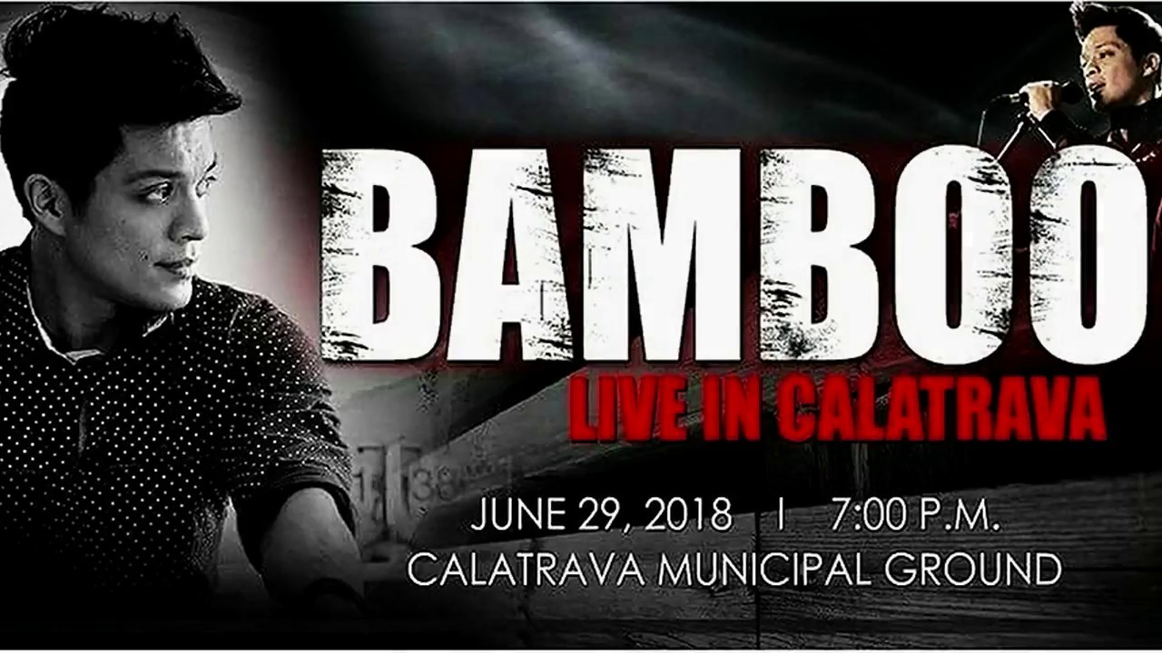 Bamboo Live in Calatrava, Negros Occidental, June 29, 2018