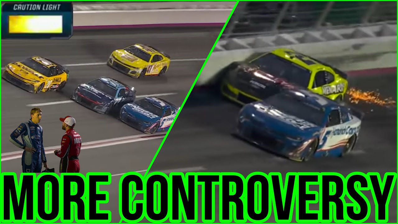 Christopher Bell wins Atlanta as caution controversy strikes, Hocevar vs. the world & Larson’s block