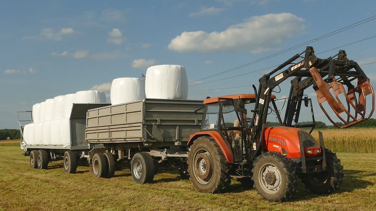 Ciężki Wyjazd z Pola! URSUS POWER! Sianokosy 2020 - 2 Pokos [JohnDeere, Ursus, Lamborghini, Krone]