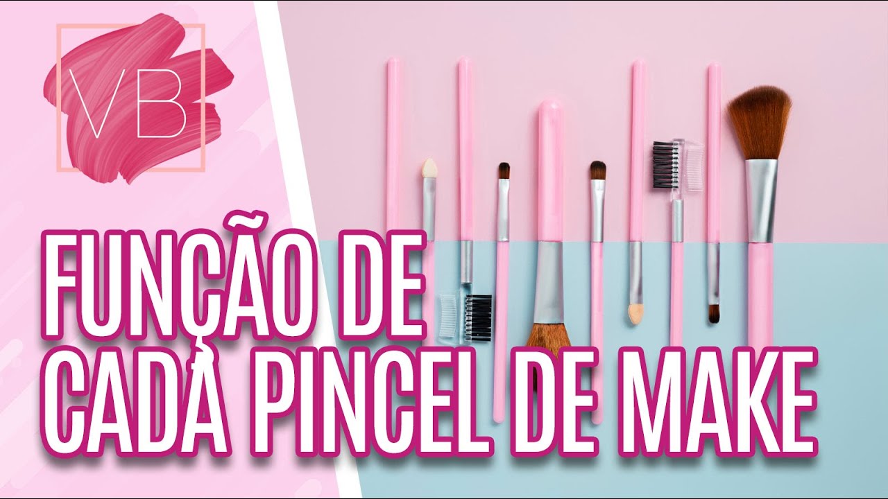 Para que serve cada pincel de make? Conheça a diferença entre eles - Você Bonita (11/03/2022)