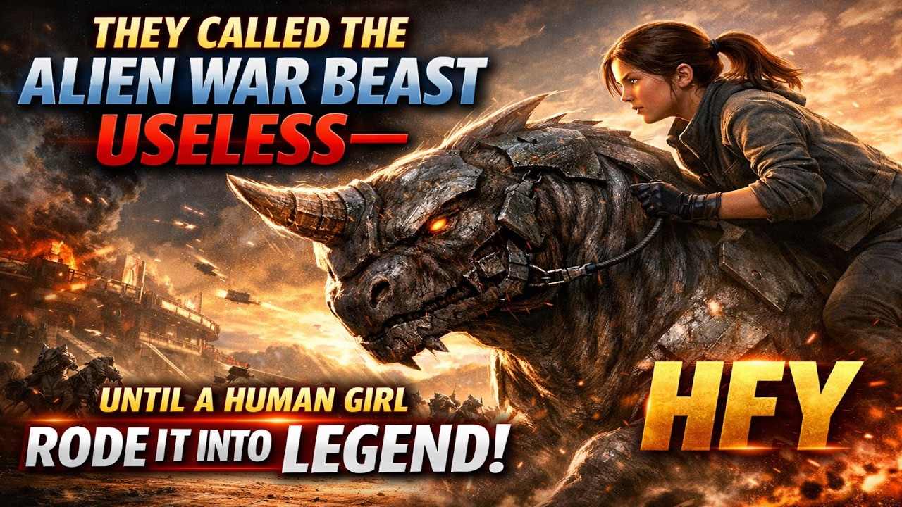 They Called the Alien War Beast Useless—Until a Human Girl Rode It Into Legend | HFY