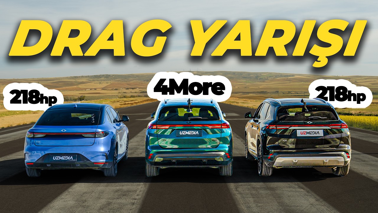 T10X 4more'u Yenmek İçin Çok Uğraştık, Sonunda Başardık! DRAG YARIŞI: T10X vs. T10F vs. T10X 4more