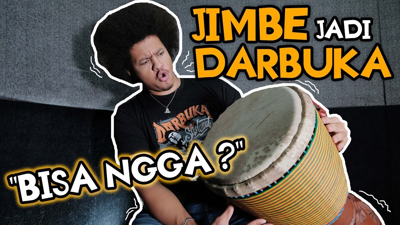 MAIN JIMBE dengan SKILL DARBUKA? CHALLENGE Ali Kribo