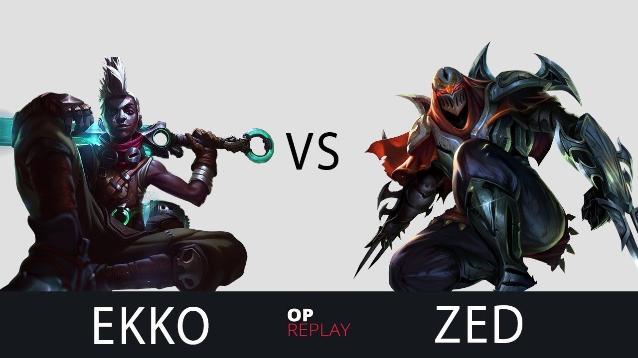 L'ETERNA LOTTA - ZED VS EKKO - League Of Legends