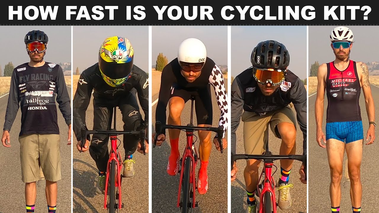 How FAST is your cycling kit? (8 Cycling outfits TESTED for speed)