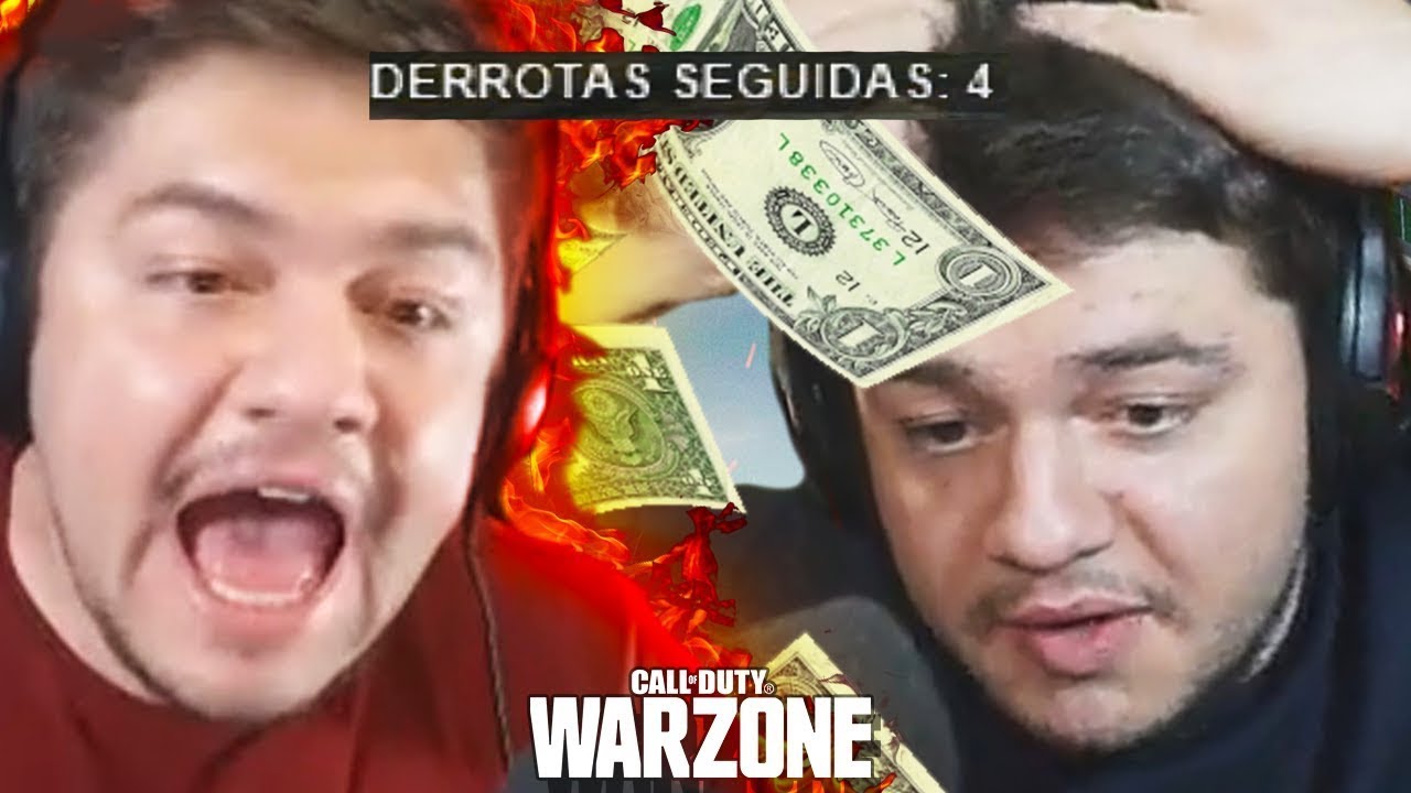 BURGAO TILTA NO DESAFIO DO DINHEIRO (COD WARZONE reup)