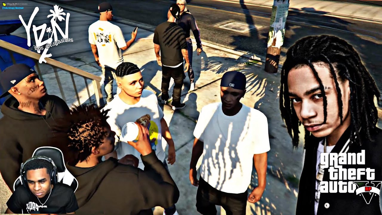 YBN almighty jay & YBN Nahmir Riding Around Looking For Their Opps! *Hilarious* | GTA V RP