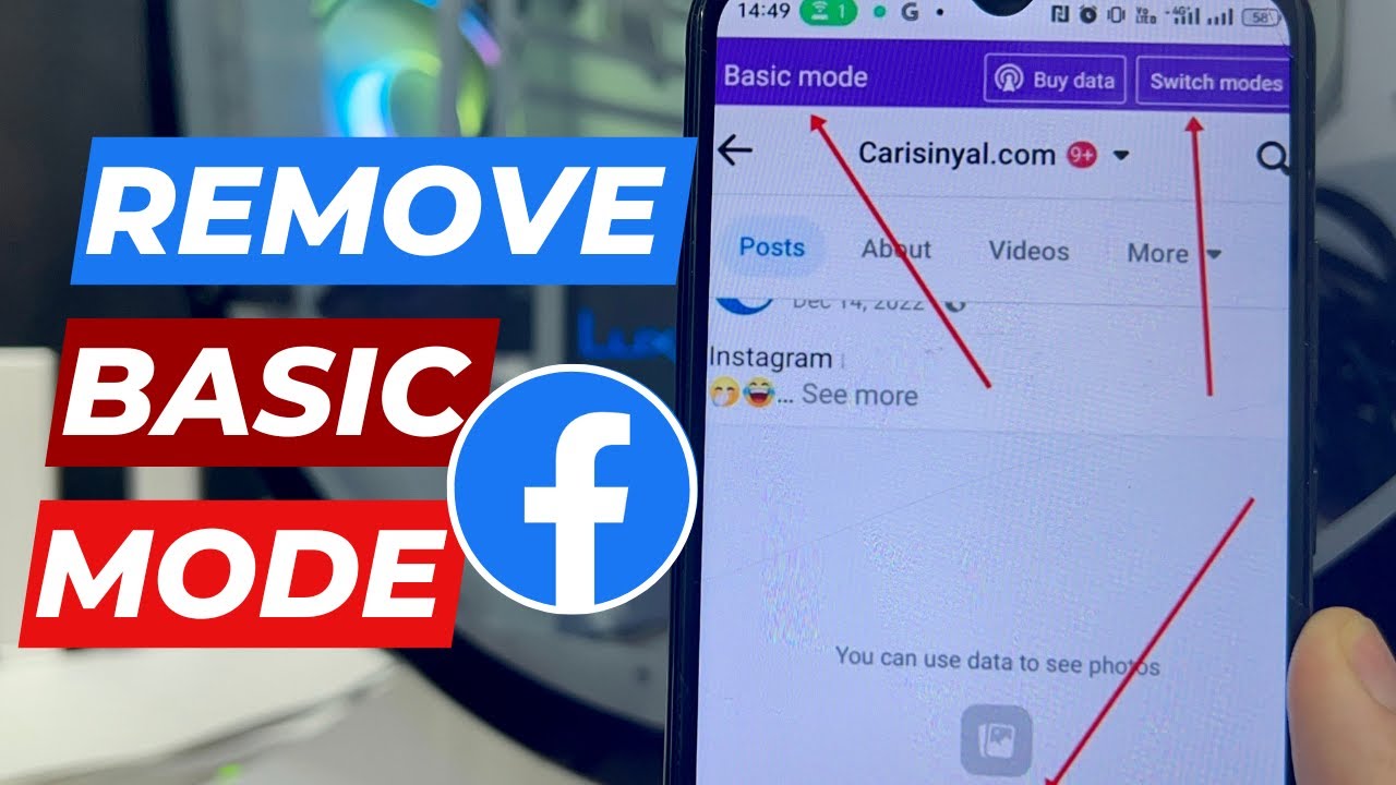 How to Remove Basic Mode In Facebook 2026