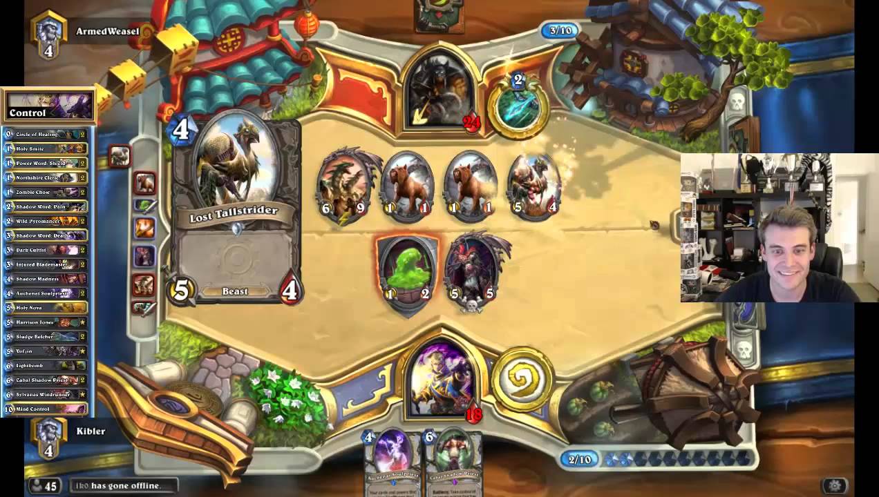 Hearthstone: This Guy's Control Hunter Deck is Craaaaaaaazy!