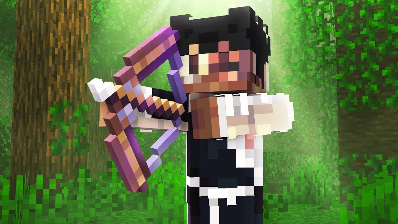 Я стал лучшим лучником в Minecraft.