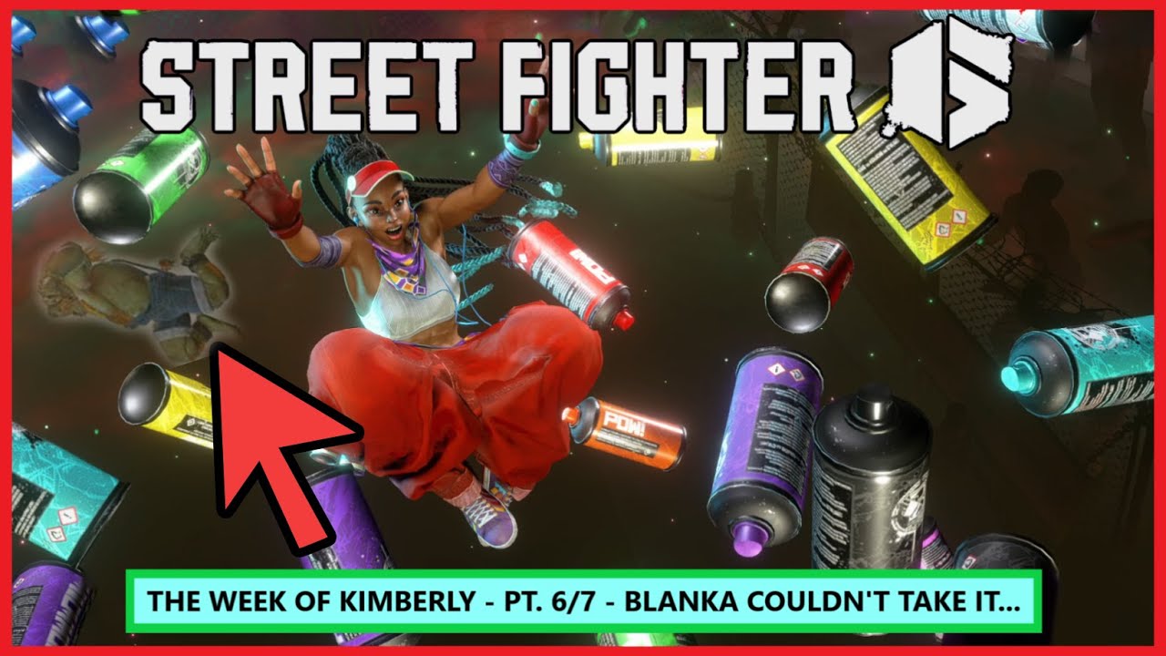 Street Fighter 6 - The Week of Kimberly - Pt. 6/7 - Blanka Got Scared and Ran Away!!!