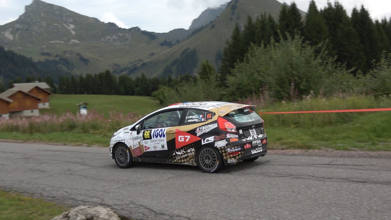 Rallye du Mont Blanc 2019 - Ford Fiesta R2J N°66 - Benjamin CURIOZ et Arnaud DUNAND