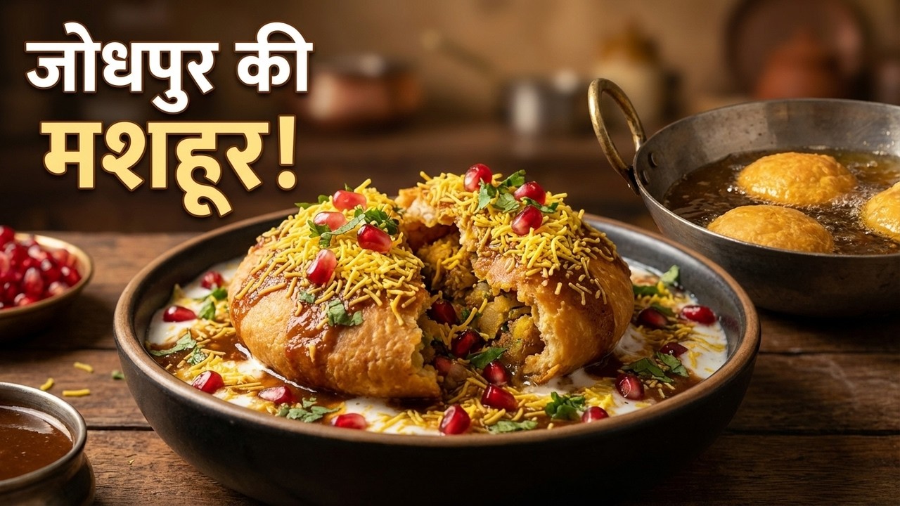 जोधपुर की प्रसिद्ध की कचोरी - Jodhpur Ki Kachori Recipe | Ghar Ka Swad Bhav | 