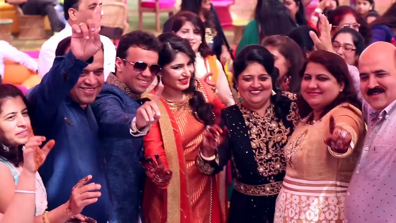 SINDHI LADA MASH UP | SINDHI SANGEET ON DESTINATION WEDDING | SINGER AJAY
