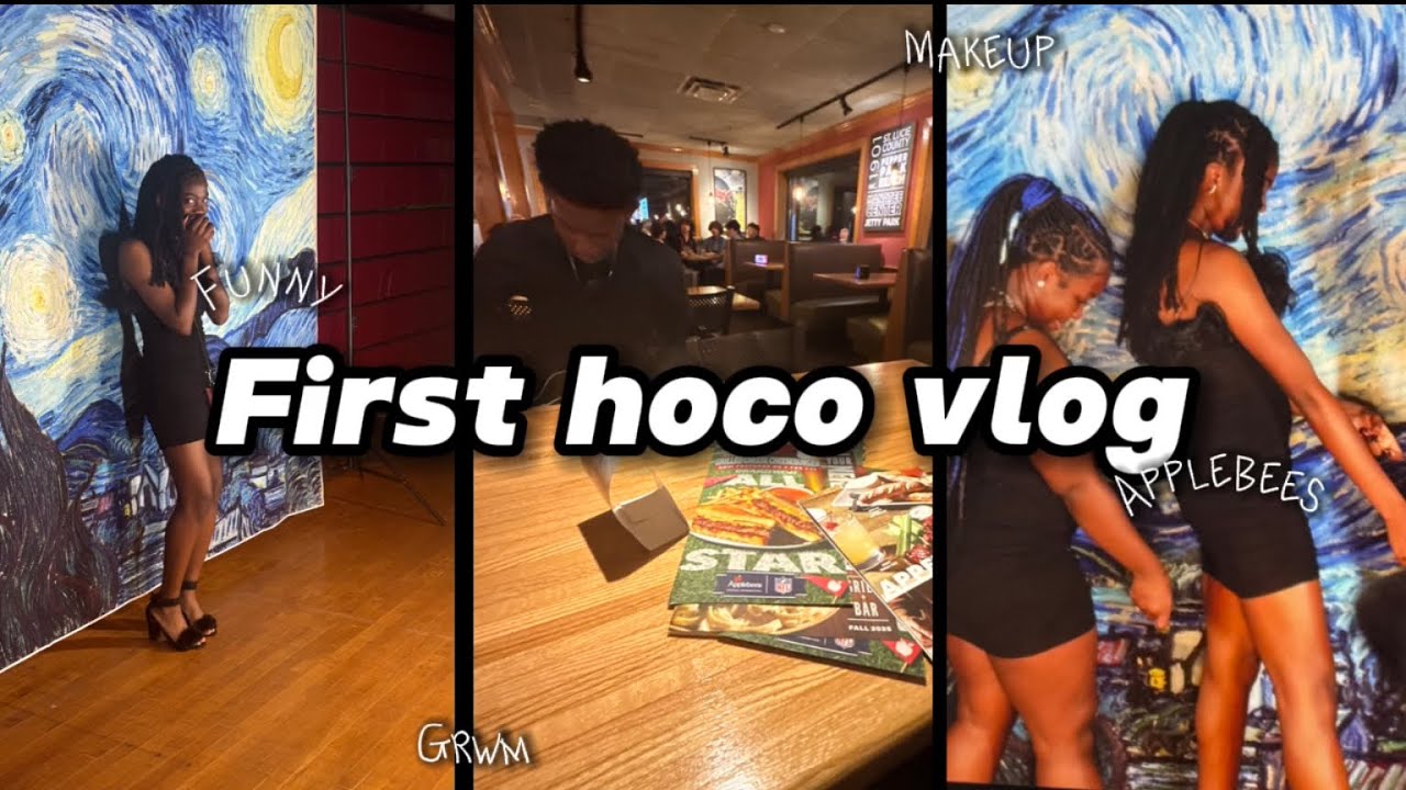 ￼Homecoming: GRWM + VLOG *freshman year*